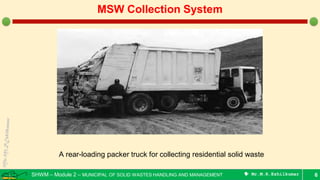 Types of Collection system & its Analysis - Municipal Solid Wastes | PDF