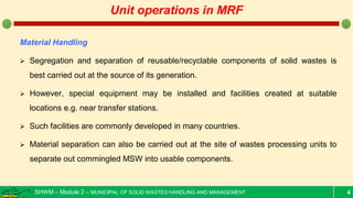 Waste to Energy concepts - Municipal Solid Wastes | PDF
