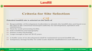 Landfill classification | PDF