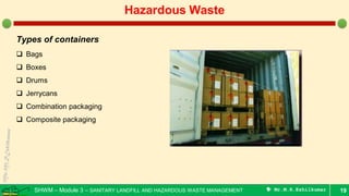 Storage, labeling and handling of HW | PDF