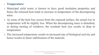 Waste Processing Techniques and Energy Recovery | PPT