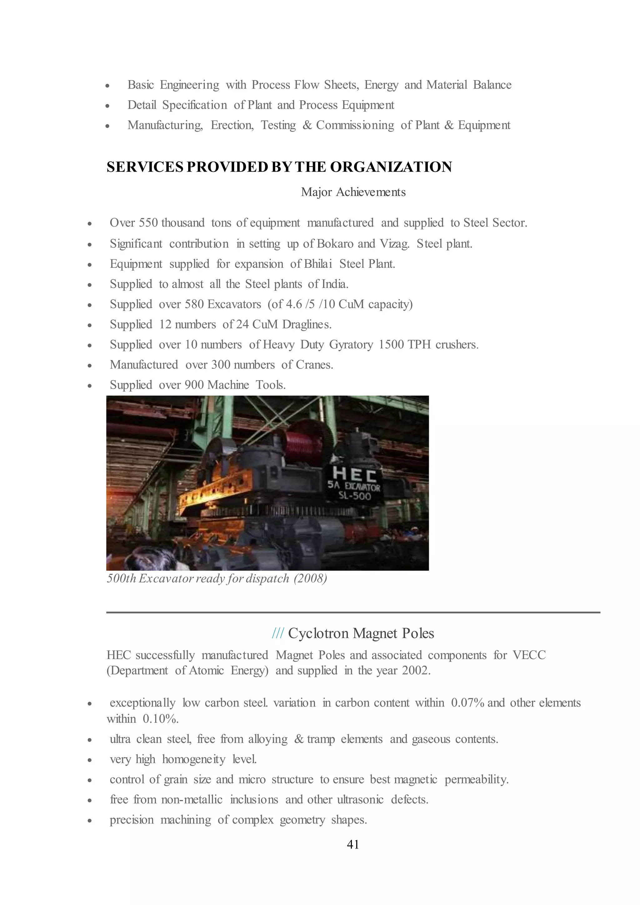 Heavy Engineering Corporation Limited, Ranchi | DOCX