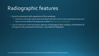 tuberculous spondylitis
 