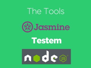 The Tools
Testem