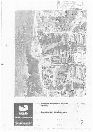 Cuncurso Público para a Concessão de Licença Municipal de Uso Privativo para Implantação de Quiosques e Esplanadas Estivais - 2013