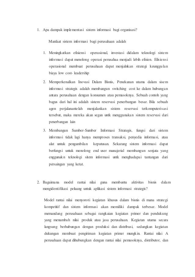 Si-pi, Daniel Watloly, Hapzi Ali, dampak implementasi 