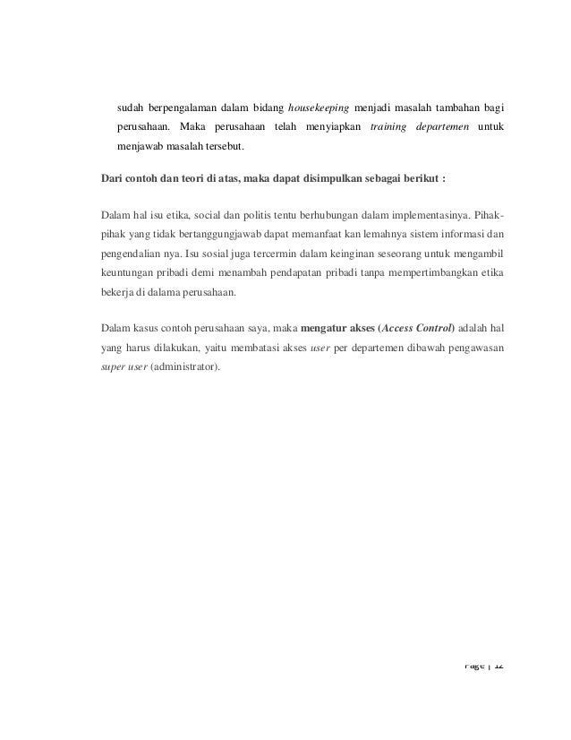 SI-PI, Ririh Sayekti, Hapzi Ali, Isu Sosial dan Etika 