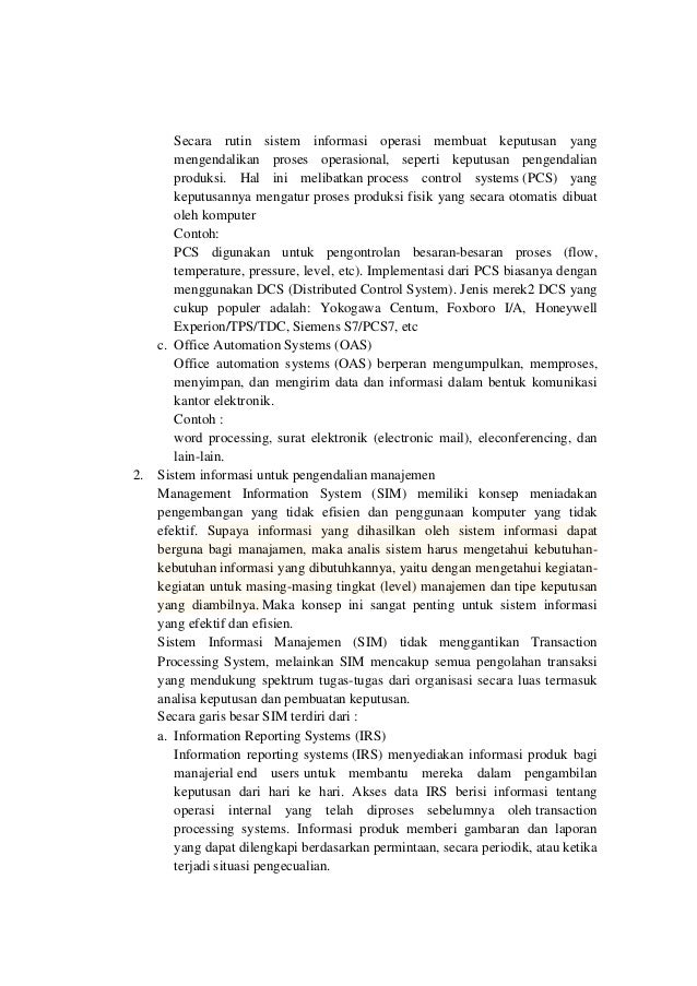 Si pi, sari kartika, hapzi ali, sistem informasi dan 