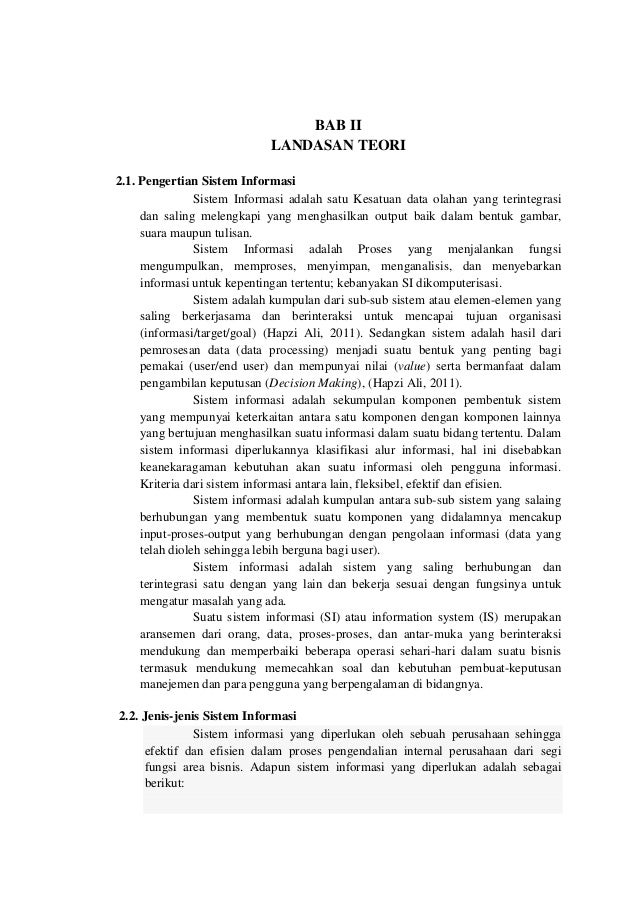 SI-PI, Siti Maesaroh, Hapzi Ali, Sistem Informasi Dalam 