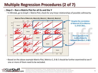 Testing for Multicollinearity | PPTX