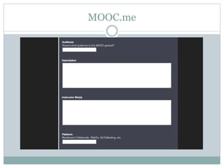 MOOC.me
 