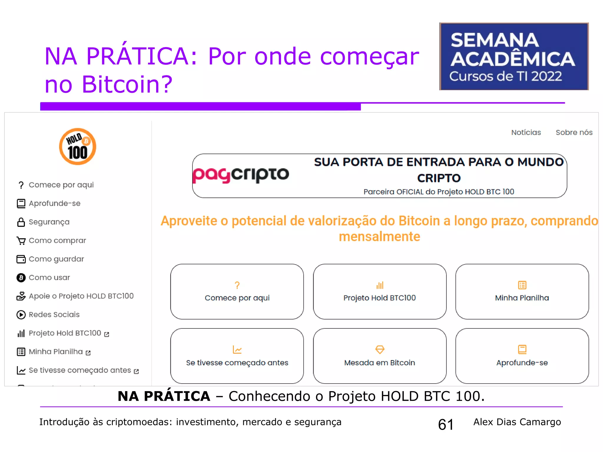 Introdução às criptomoedas: investimento, mercado e segurança | PDF