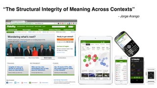 “The Structural Integrity of Meaning Across Contexts”
- Jorge Arango
 