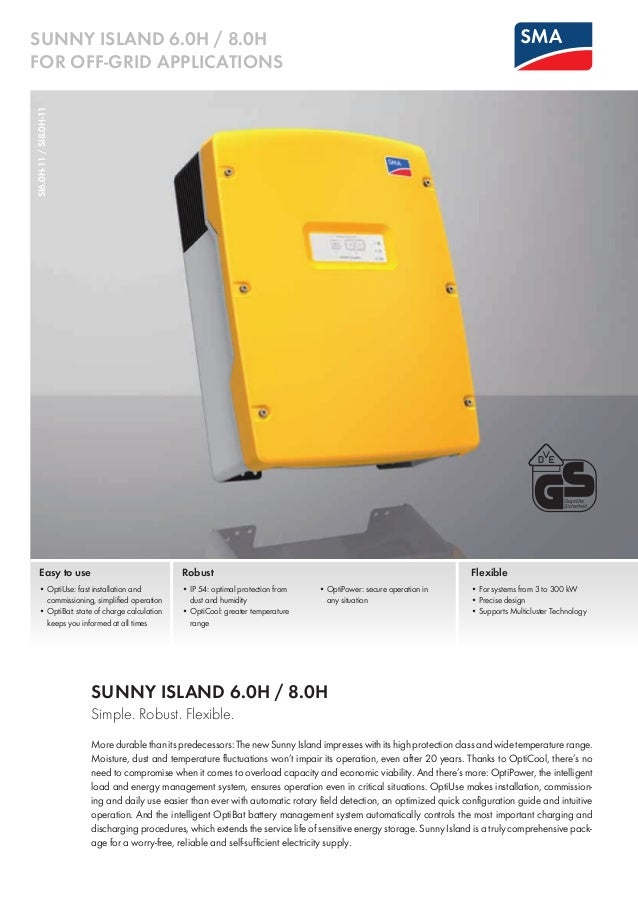 SMA Sunny Island 6.0H & 8.0H