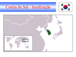 Coréia do Sul - localização 