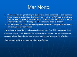 Sua lama termal é procurada para fins terapêuticosMar Morto
