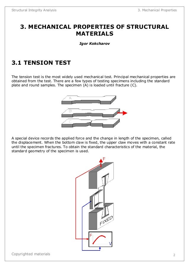 More Steps Towards An Innovative Concept Of Structural Integrity: – WLYSN