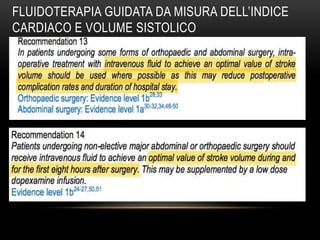 FLUIDOTERAPIA GUIDATA DA MISURA DELL’INDICE
CARDIACO E VOLUME SISTOLICO

 