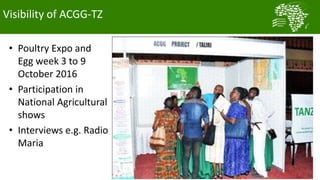 African Chicken Genetic Gains: Tanzania achievements todate