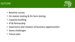 African Chicken Genetic Gains: Tanzania achievements todate