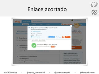 Enlace acortado

#AERCOsocios

-

@aerco_comunidad

-

@AnaNavarroVAL

-

@RamonRauten

 