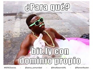 #AERCOsocios

-

@aerco_comunidad

-

@AnaNavarroVAL

-

@RamonRauten

 