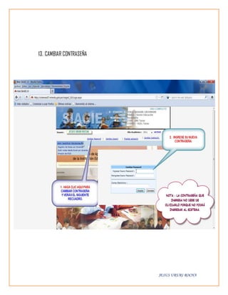 13. CAMBIAR CONTRASEÑA




                         JESUS URURI ROCHA
 
