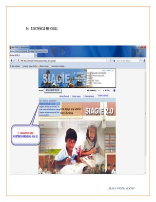 14. ASISTENCIA MENSUAL




                         JESUS URURI ROCHA
 