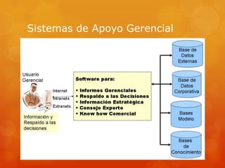 Sistemas de Apoyo Gerencial
 