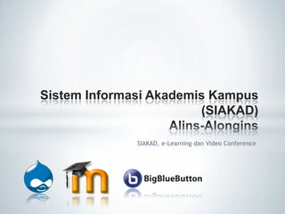 Sistem Informasi Akademis Kampus
                        (SIAKAD)

              SIAKAD, e-Learning dan Video Conference
 