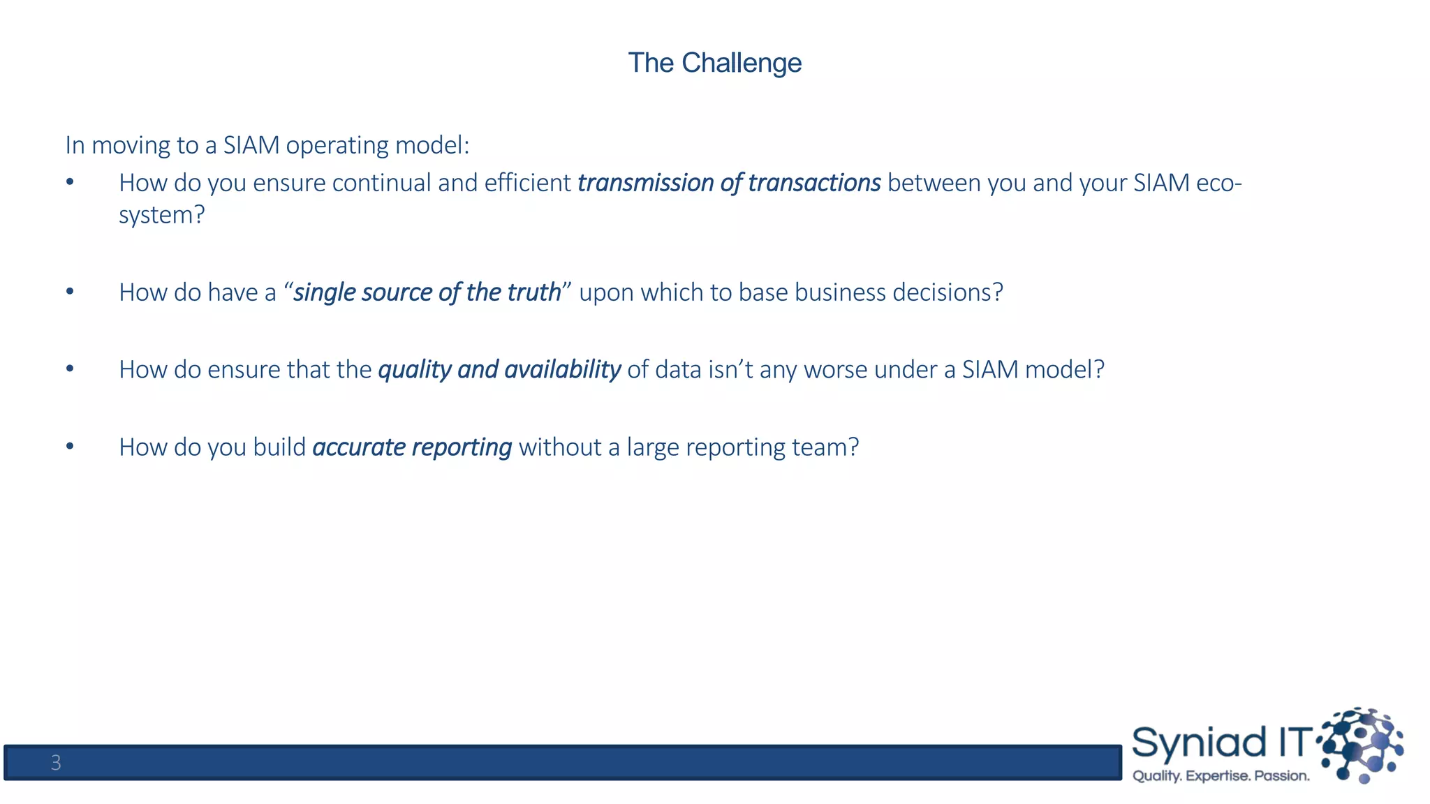 How to build and operate an effective IT tooling strategy in a SIAM ...