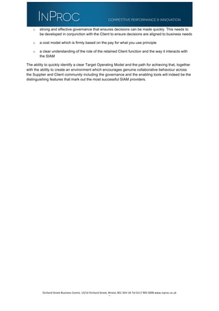 SIAM Whitepaper | PDF