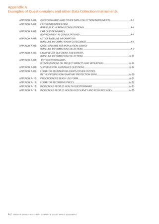 Sia Checklist Example Sia questionare | PDF