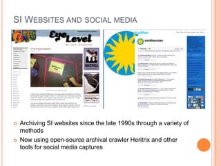 Preservation tools and formats/codecs not as straightforward  as other types. 