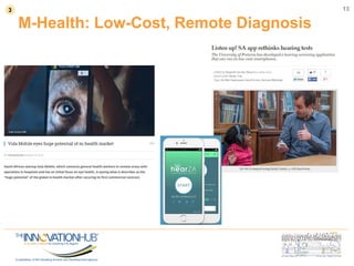 M-Health: Low-Cost, Remote Diagnosis
133
 