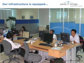 Our infrastructure is equipped... Source: swiss IT bridge Co., Ltd. 