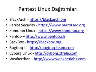 Online Linux Terminal
Linux Terminal (Üyelik)
• http://www.webminal.org/terminal/
Linux Terminal (JavaScript)
• https://be...