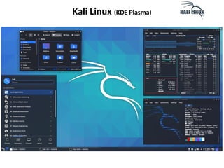 Kali Linux (KDE Plasma)
 