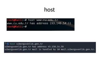 host
 