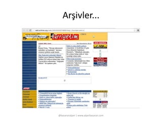 Arşivler... 
@basaranalper | www.alperbasaran.com 
 