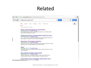 Related 
@basaranalper | www.alperbasaran.com 
 