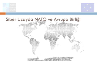 Siber Uzayda NATO ve Avrupa Birliği
 