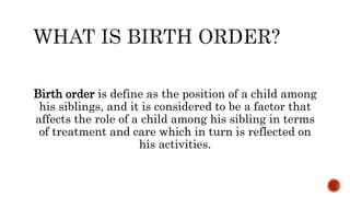 Sibling relationships | PPTX