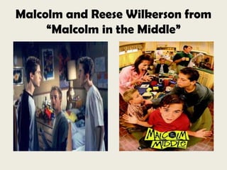 Malcolm and Reese Wilkerson from “Malcolm in the Middle”
