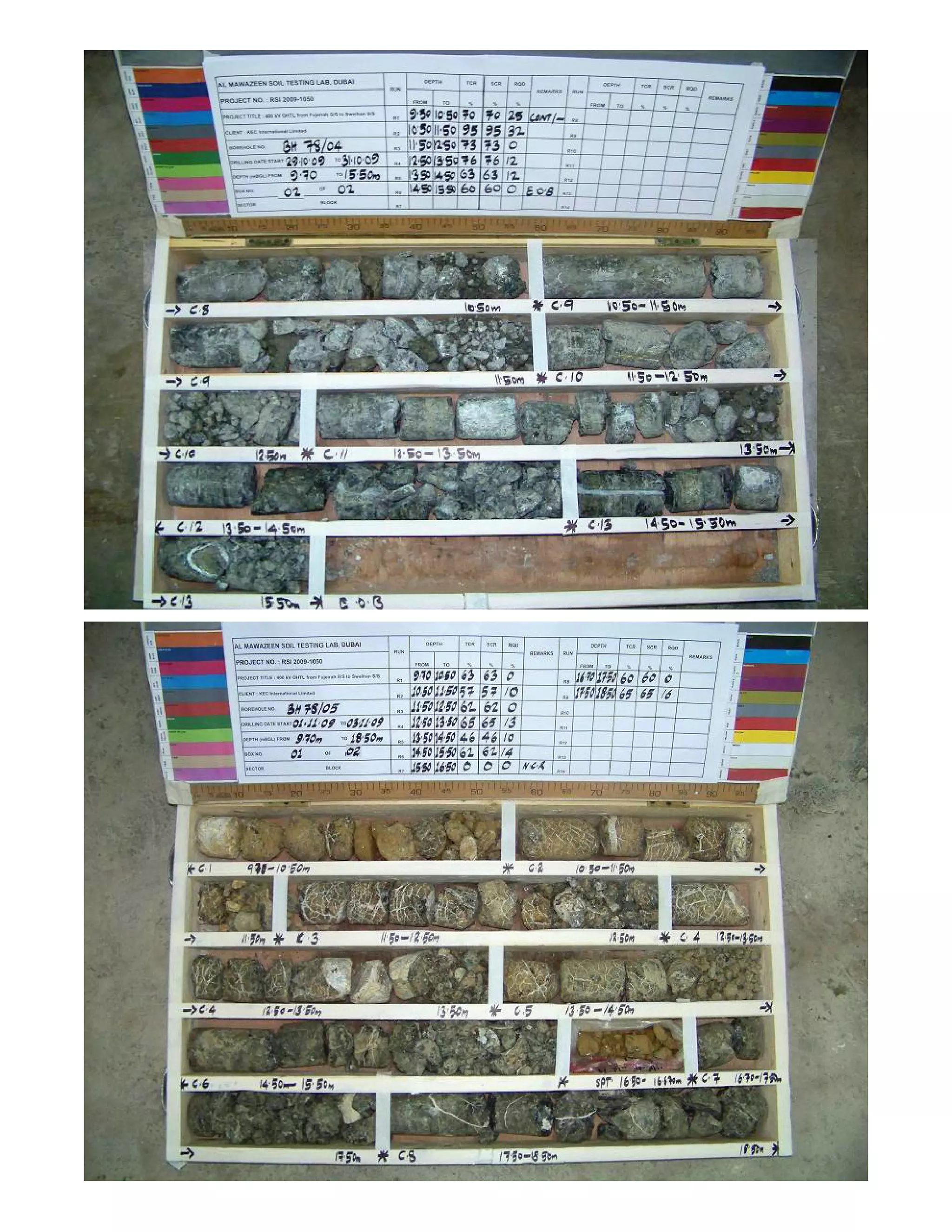 Sample collection (Soil Investigation)
