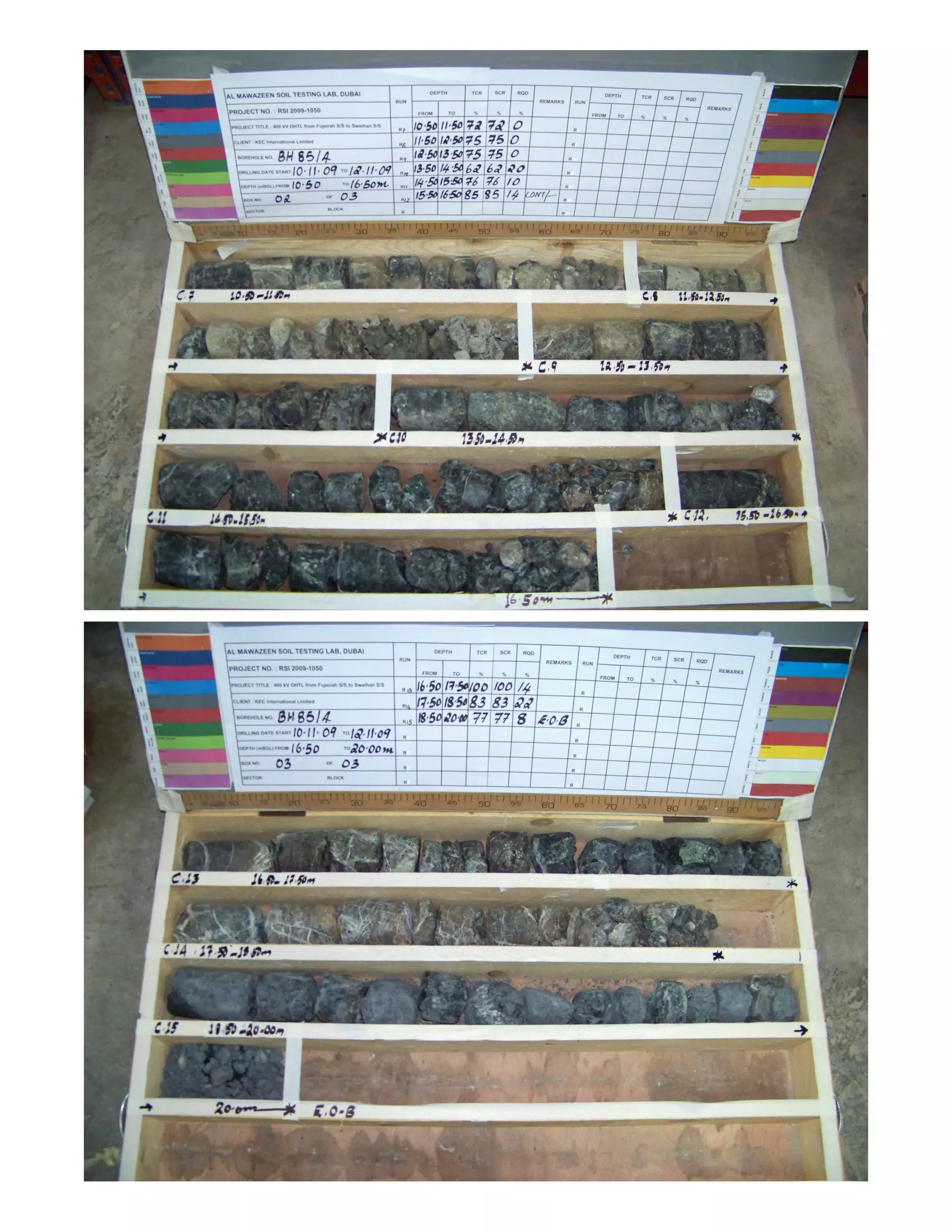 Sample collection (Soil Investigation)