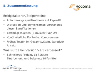 Offshoring von Softwareprojekten