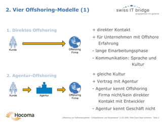Offshoring von Softwareprojekten