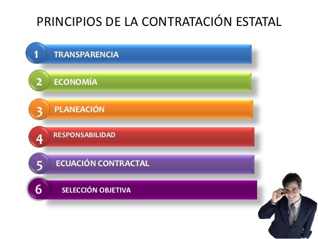 Principios de la contratación estatal