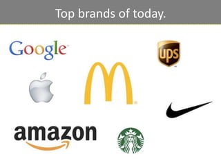 Top brands of today: Nike. 
 